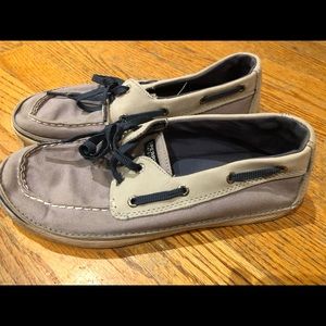 Sperry brand ss 5 1/2 blue slip on loader shoe